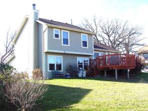 Many large windows are along back of house to enjoy your view.