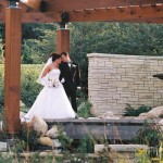 Wedding Couple. photo by Studio West, Libertyville.