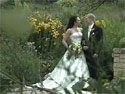 One camera garden wedding sample.